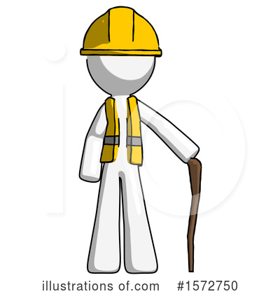 Royalty-Free (RF) White Design Mascot Clipart Illustration by Leo Blanchette - Stock Sample #1572750