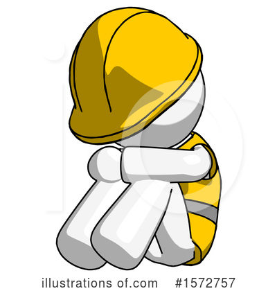 Royalty-Free (RF) White Design Mascot Clipart Illustration by Leo Blanchette - Stock Sample #1572757
