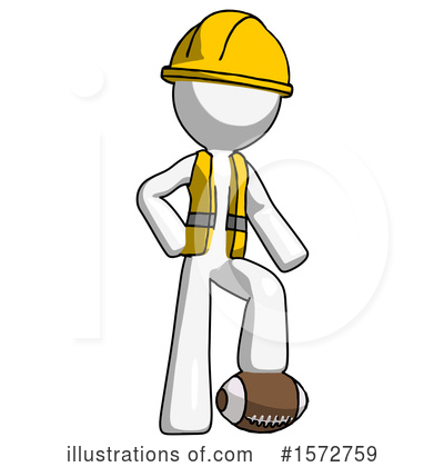 Royalty-Free (RF) White Design Mascot Clipart Illustration by Leo Blanchette - Stock Sample #1572759
