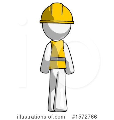 Royalty-Free (RF) White Design Mascot Clipart Illustration by Leo Blanchette - Stock Sample #1572766