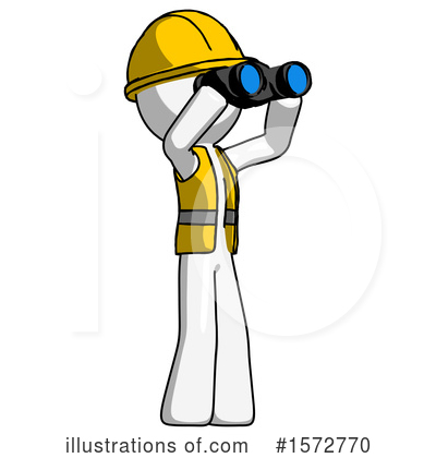 Royalty-Free (RF) White Design Mascot Clipart Illustration by Leo Blanchette - Stock Sample #1572770