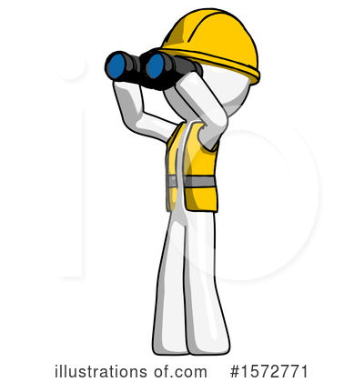 Royalty-Free (RF) White Design Mascot Clipart Illustration by Leo Blanchette - Stock Sample #1572771