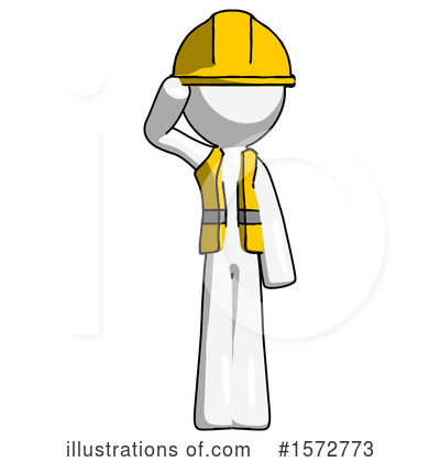 Royalty-Free (RF) White Design Mascot Clipart Illustration by Leo Blanchette - Stock Sample #1572773