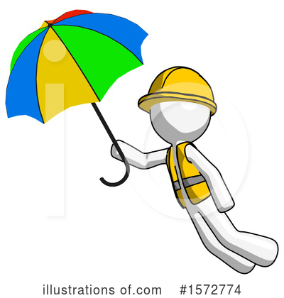 Royalty-Free (RF) White Design Mascot Clipart Illustration by Leo Blanchette - Stock Sample #1572774