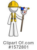White Design Mascot Clipart #1572801 by Leo Blanchette
