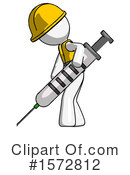 White Design Mascot Clipart #1572812 by Leo Blanchette