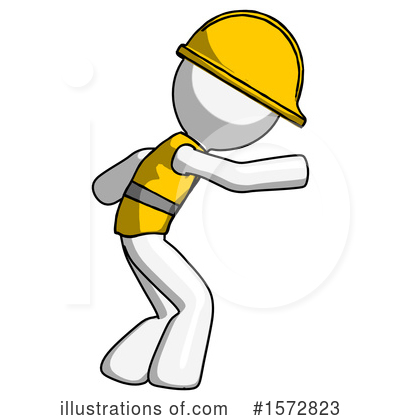 Royalty-Free (RF) White Design Mascot Clipart Illustration by Leo Blanchette - Stock Sample #1572823