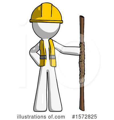 Royalty-Free (RF) White Design Mascot Clipart Illustration by Leo Blanchette - Stock Sample #1572825
