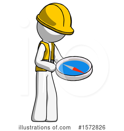 Royalty-Free (RF) White Design Mascot Clipart Illustration by Leo Blanchette - Stock Sample #1572826