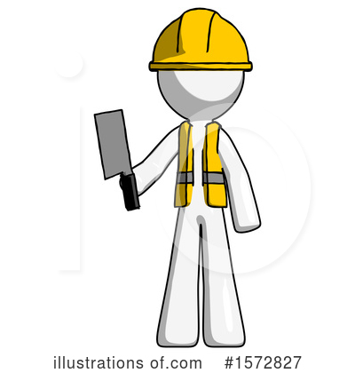 Royalty-Free (RF) White Design Mascot Clipart Illustration by Leo Blanchette - Stock Sample #1572827