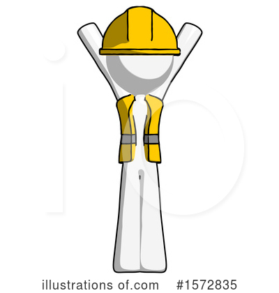Royalty-Free (RF) White Design Mascot Clipart Illustration by Leo Blanchette - Stock Sample #1572835