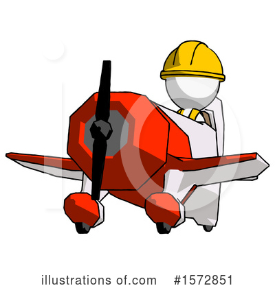 Royalty-Free (RF) White Design Mascot Clipart Illustration by Leo Blanchette - Stock Sample #1572851