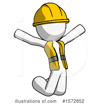 Royalty-Free (RF) White Design Mascot Clipart Illustration by Leo Blanchette - Stock Sample #1572852