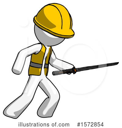 Royalty-Free (RF) White Design Mascot Clipart Illustration by Leo Blanchette - Stock Sample #1572854