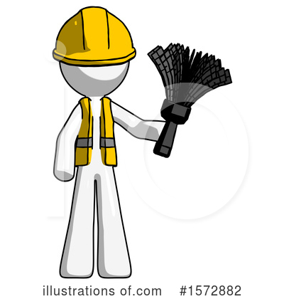 Royalty-Free (RF) White Design Mascot Clipart Illustration by Leo Blanchette - Stock Sample #1572882
