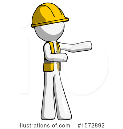 Royalty-Free (RF) White Design Mascot Clipart Illustration by Leo Blanchette - Stock Sample #1572892