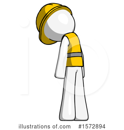 Royalty-Free (RF) White Design Mascot Clipart Illustration by Leo Blanchette - Stock Sample #1572894