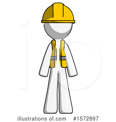 Royalty-Free (RF) White Design Mascot Clipart Illustration by Leo Blanchette - Stock Sample #1572897