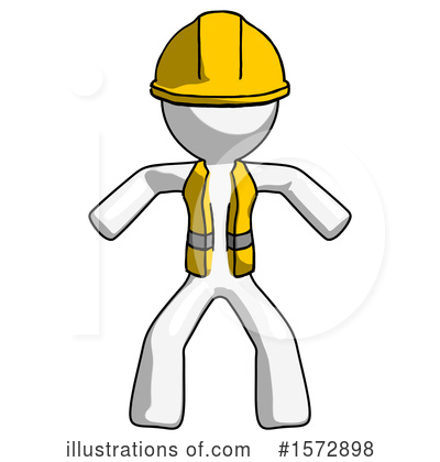Royalty-Free (RF) White Design Mascot Clipart Illustration by Leo Blanchette - Stock Sample #1572898