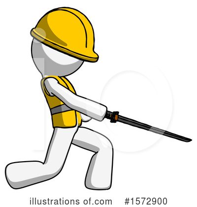 Royalty-Free (RF) White Design Mascot Clipart Illustration by Leo Blanchette - Stock Sample #1572900