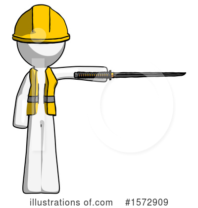 Royalty-Free (RF) White Design Mascot Clipart Illustration by Leo Blanchette - Stock Sample #1572909