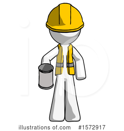 Royalty-Free (RF) White Design Mascot Clipart Illustration by Leo Blanchette - Stock Sample #1572917