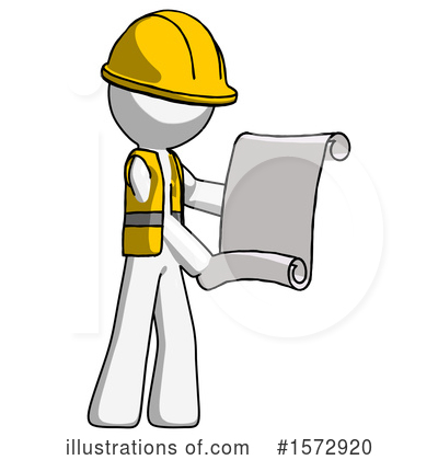 Royalty-Free (RF) White Design Mascot Clipart Illustration by Leo Blanchette - Stock Sample #1572920
