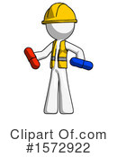 White Design Mascot Clipart #1572922 by Leo Blanchette
