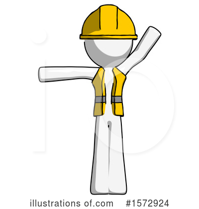 Royalty-Free (RF) White Design Mascot Clipart Illustration by Leo Blanchette - Stock Sample #1572924
