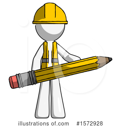 Royalty-Free (RF) White Design Mascot Clipart Illustration by Leo Blanchette - Stock Sample #1572928