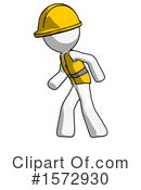 White Design Mascot Clipart #1572930 by Leo Blanchette