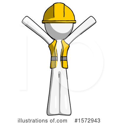Royalty-Free (RF) White Design Mascot Clipart Illustration by Leo Blanchette - Stock Sample #1572943