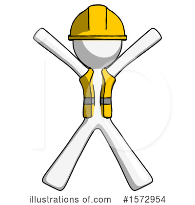 Royalty-Free (RF) White Design Mascot Clipart Illustration by Leo Blanchette - Stock Sample #1572954