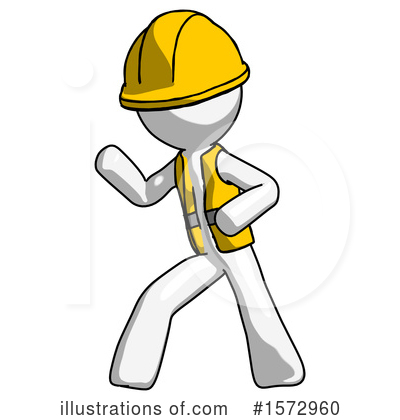 Royalty-Free (RF) White Design Mascot Clipart Illustration by Leo Blanchette - Stock Sample #1572960