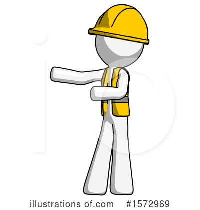 Royalty-Free (RF) White Design Mascot Clipart Illustration by Leo Blanchette - Stock Sample #1572969
