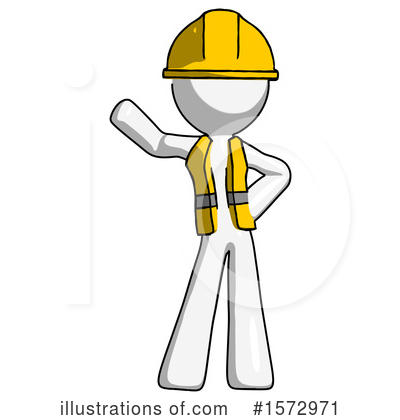 Royalty-Free (RF) White Design Mascot Clipart Illustration by Leo Blanchette - Stock Sample #1572971