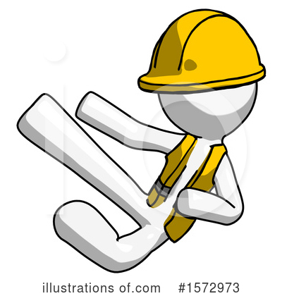 Royalty-Free (RF) White Design Mascot Clipart Illustration by Leo Blanchette - Stock Sample #1572973