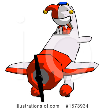 Royalty-Free (RF) White Design Mascot Clipart Illustration by Leo Blanchette - Stock Sample #1573934
