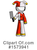 White Design Mascot Clipart #1573941 by Leo Blanchette