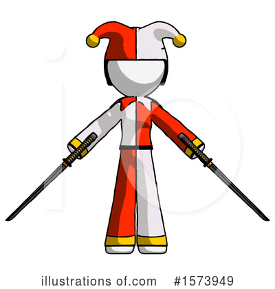 Royalty-Free (RF) White Design Mascot Clipart Illustration by Leo Blanchette - Stock Sample #1573949