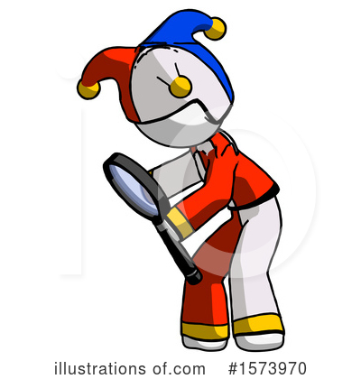 Royalty-Free (RF) White Design Mascot Clipart Illustration by Leo Blanchette - Stock Sample #1573970