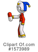 White Design Mascot Clipart #1573989 by Leo Blanchette
