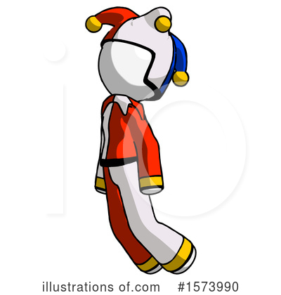 Royalty-Free (RF) White Design Mascot Clipart Illustration by Leo Blanchette - Stock Sample #1573990