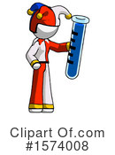 White Design Mascot Clipart #1574008 by Leo Blanchette