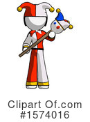 White Design Mascot Clipart #1574016 by Leo Blanchette
