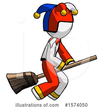 Royalty-Free (RF) White Design Mascot Clipart Illustration by Leo Blanchette - Stock Sample #1574050