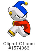White Design Mascot Clipart #1574063 by Leo Blanchette