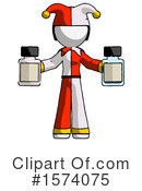 White Design Mascot Clipart #1574075 by Leo Blanchette