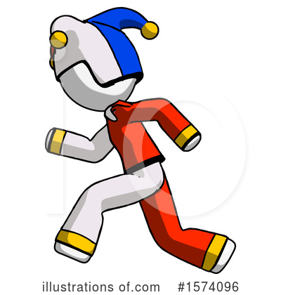 Royalty-Free (RF) White Design Mascot Clipart Illustration by Leo Blanchette - Stock Sample #1574096