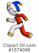 White Design Mascot Clipart #1574096 by Leo Blanchette